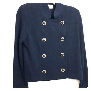 St. John navy blazer